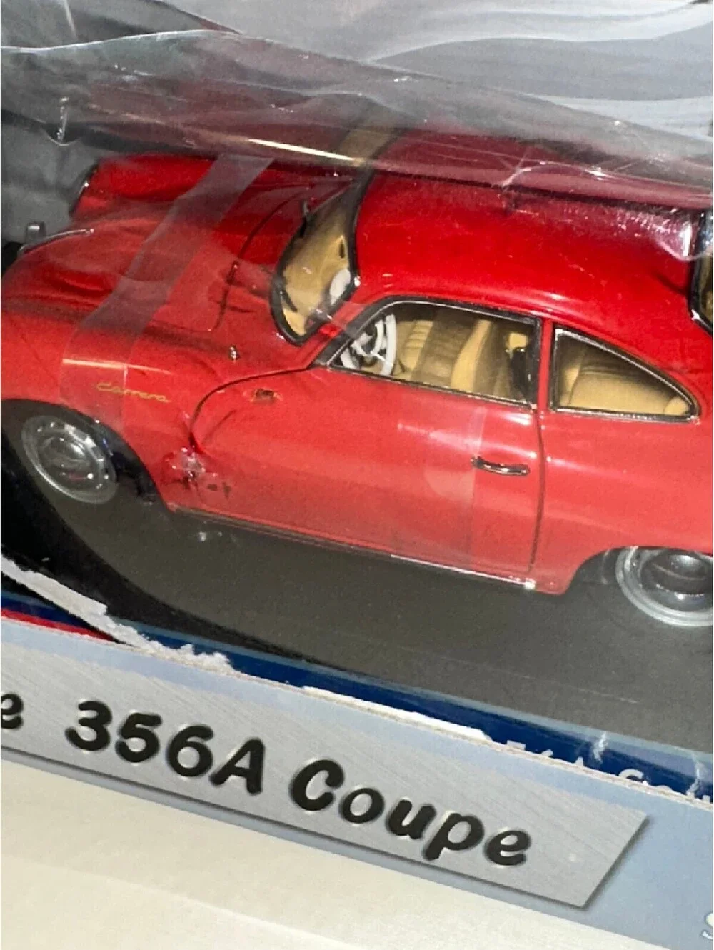 Sunstar 1:18 Scale 1956 Porsche 356A Coupe Die-Cast Model